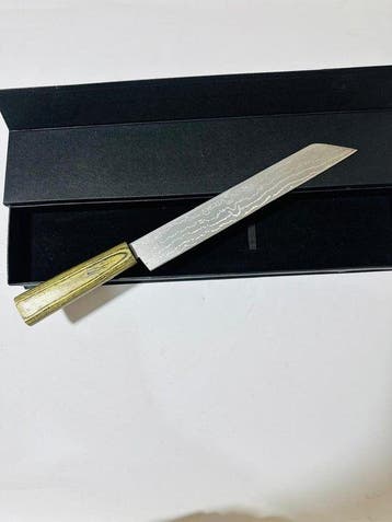 Keukenmes - Japanse bakmes (0237) - VG-10-staal, Less Steel