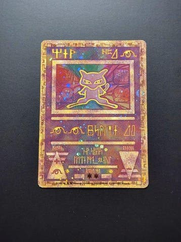 Pokémon - 3 Card - Ancient Mew - Entei Reverse Holo - Meowth, Nieuw