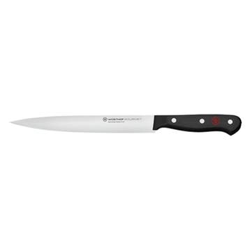 Vleesmes | GOURMET | RVS | Zwart | Lengte 325mm Wüsthof, Verzenden, Nieuw in verpakking