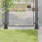 vidaXL Paondervoeten vierkant 4st 91x91mm gepoedercoat staal, Verzenden