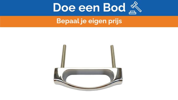 Bieden: Moody Stainless Steel Snatch Cleat -, Watersport en Boten, Bootonderdelen, Ophalen of Verzenden