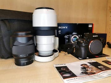 Sony KIT A7 II + lens 70-200 F4 G + lens 28-70 mm + borsa