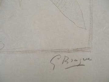 Georges Braque (1882-1963) - Oiseau abstrait