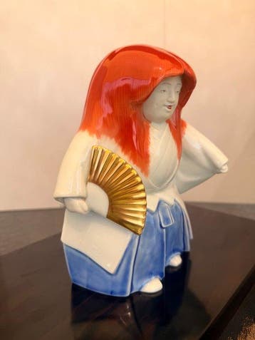 Fukagawa Seiji – Noh-danser met gouden waaier –