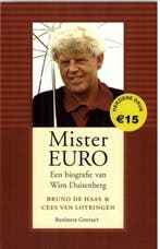 Bruno de Haas - Mister Euro: een biografie van Wim Duisenber, Boeken, Verzenden, Nieuw