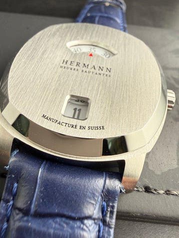 Hermann watch - Heures Sautantes - Automatique - Neuf Full