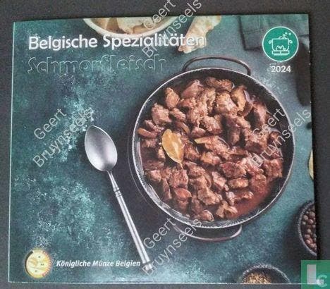 België jaarset 2024 World Money Fair of Berlin, Postzegels en Munten, Munten | België, Setje, Verzenden