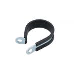 Leidingclips 29 mm - 10 stuks - P clip met rubber voering, Verzenden