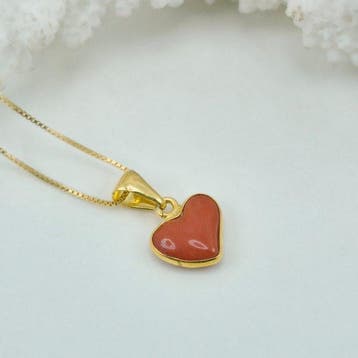 Koraal - Zilver, Verguld, Zonder reservering - Ketting met