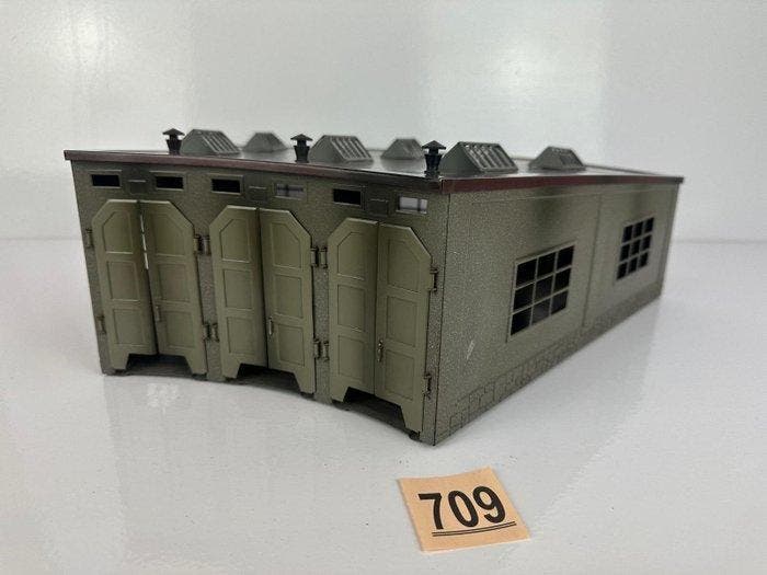 Märklin H0 - 7028 - Modeltreingebouwen (1) - Ronde locloods, Hobby & Loisirs créatifs, Trains miniatures | HO