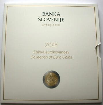 Munten set 1 Cent-2 Euro-3 Euro, 8,88 Euro 2025 Slowenien..., Postzegels en Munten, Munten | Europa | Euromunten, Verzenden, België