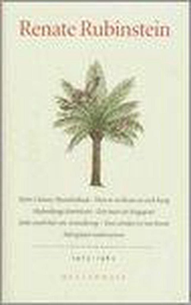 Renate Rubinstein 9789029039635 R. Rubinstein, Livres, Littérature, Envoi