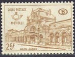Belgique 1967 - 25 Fr. gare dArlon sur papier, Postzegels en Munten, Postzegels | Europa | België, Gestempeld