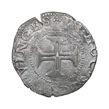 Portugal. D. Filipe I (1580-1598). Tostão (100 Réis) -