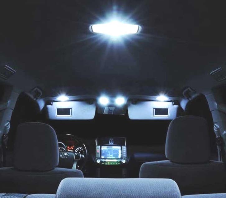 Kit 7 Ampoules Led Intérieur Pour Fiat 500 07-16 Sauf Easy L, Auto-onderdelen, Verlichting, Verzenden