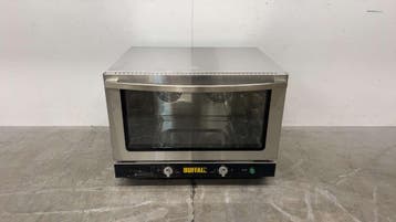 RVS Buffalo JB189 Heteluchtoven Convectie oven met stoom, Ophalen of Verzenden