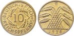 10 Pfennig Duitsland 10 Reichspfennig 1928 G J 317 ss+ Me..., Verzenden