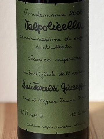 2009 Giuseppe Quintarelli, Valpolicella - Veneto Superiore -
