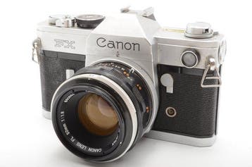 Canon FX + FL 1,8/50mm | Appareil photo argentique