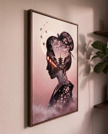 MEDSAN - Cherry Blossom Geisha of Kyoto () - UNIQUE, Antiek en Kunst