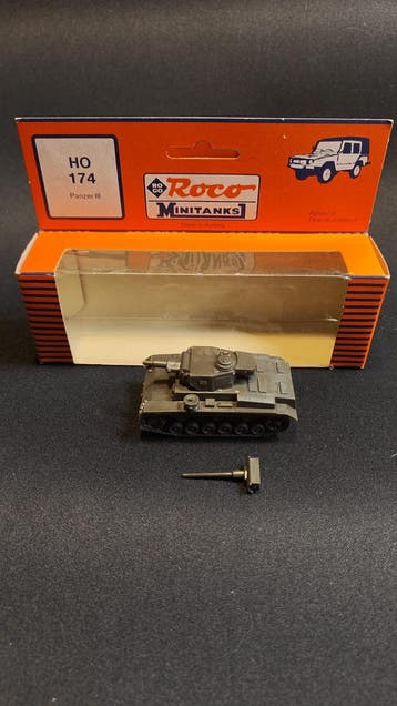 Roco minitanks 174 Panzer III, Verzenden, Overige typen