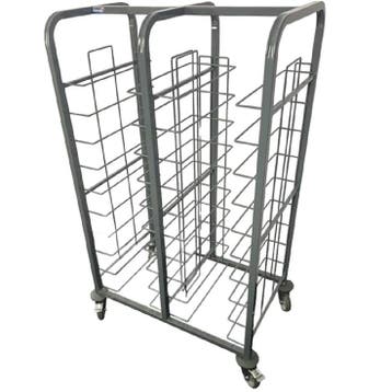 Regaalwagen | Staal | 2x 10 Etages (360x460) | Wielen, Verzenden, Nieuw in verpakking