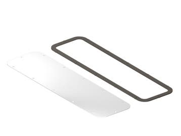 Rittal AX Plaque De Passage En Acier 534x149mm RAL7035 -, Bricolage & Construction, Verzenden