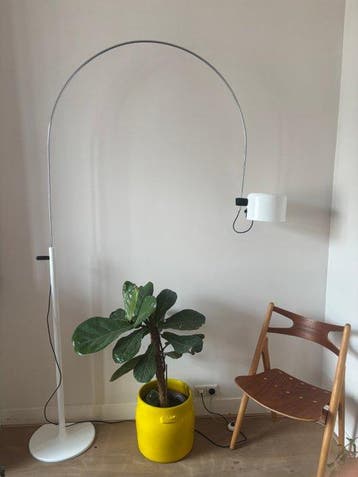 Oluce - Joe Colombo - Staande lamp - Coupe - Aluminium,, Antiquités & Art