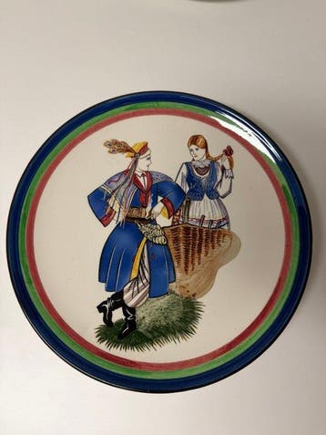 C. Freudenreich - H. Gornicka - Bord (2) - Porselein -