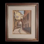 Luciano Alberti (XX-XXI) - Scorcio di Borgo Italiano