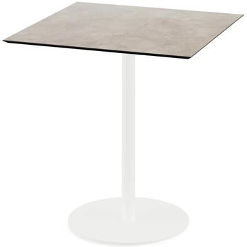 Inklapbare Tafel | URBAN | HPL/RVS | Steenlook Blad | Wit, Articles professionnels, Verzenden