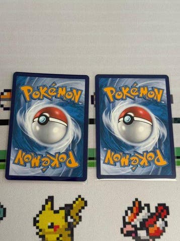 Pokémon - 2 Card - Flareon, Vaporeon - Scarlet & Violet