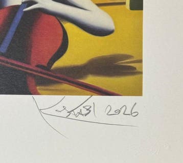 Mark Kostabi (1960) - Eternal Harmony, Antiek en Kunst