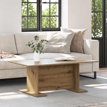vidaXL Salontafel artisanaal eikenkleurig 103.5 x 60 x 40 cm, Verzenden, Nieuw
