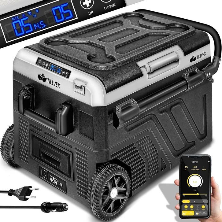 Compressor Koelbox elektrisch - Coolbox - Frigobox - 50L - Z, Caravans en Kamperen, Koelboxen, Nieuw, Verzenden