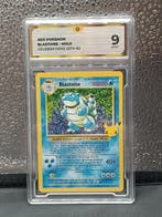 Pokémon - 1 Graded card - Blastoise 2/102 Foil - GG 9 -, Nieuw