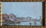 École néerlandaise (XX) - Porto di Amsterdam, Antiek en Kunst