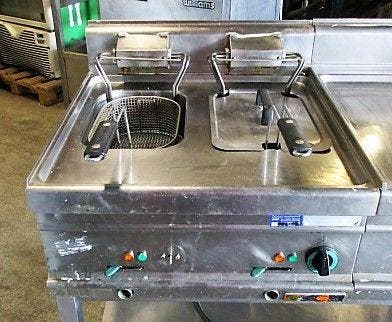 GGG RVS Friteuse, B60cm, 380Volt, Articles professionnels, Horeca | Équipement de cuisine