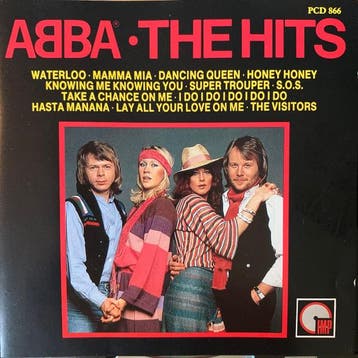 ABBA - The Hits, Verzenden, Gebruikt