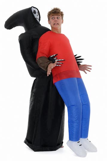 KIMU® Opblaas Kostuum Gedragen Door Geest Opblaasbaar Pak Ge, Kleding | Heren, Ophalen of Verzenden, Nieuw