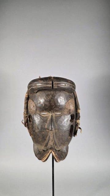 Zeldzaam houten masker - Dan Gueré - Ivoorkust (Zonder