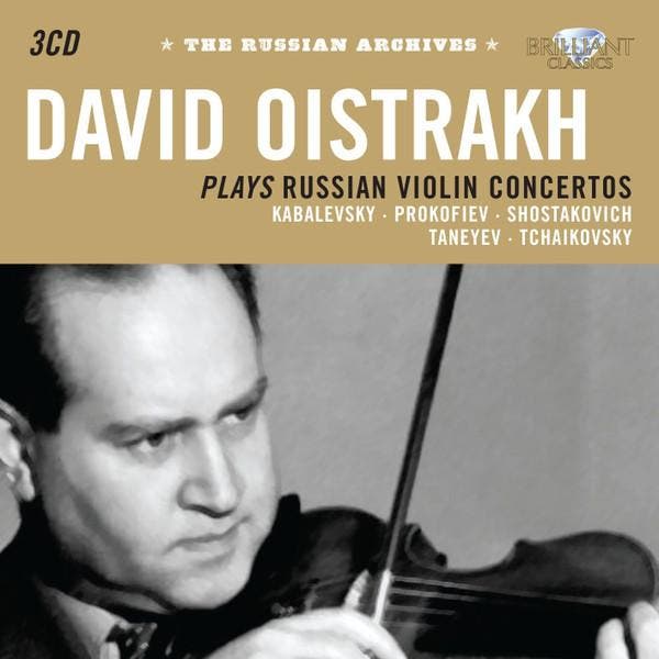 David Oistrach - Russian Violin Concertos (3xCD, 2011), Cd's en Dvd's, Cd's | Klassiek, Zo goed als nieuw, Verzenden