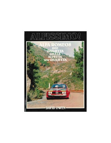ALFISSIMO! - DAVID OWEN - BOEK, Ophalen of Verzenden, Nieuw