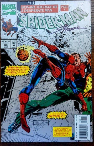 Lots 3 comics signed Spider-Man Vintage 1994-2001 - Signed +, Boeken, Nieuw