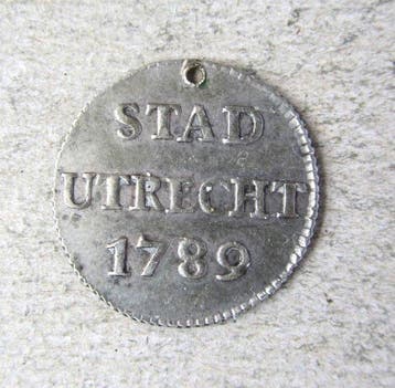 Nederland, Utrecht Duit 1789 (Zonder minimumprijs)