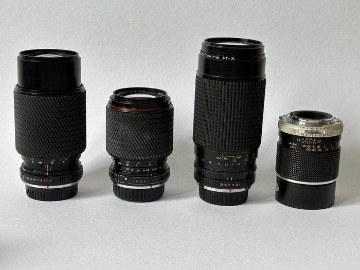 Tokina, Panagor, Vivitar AT-X Macro 1,8/6,2 + Tele 2,8/135mm, TV, Hi-fi & Vidéo, Appareils photo analogiques