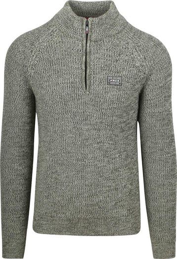 NZA Half Zip Trui Drake Groen maat Maat 52/54 (L) Heren, Maat 52/54 (L), New Zealand Auckland, Verzenden, Nieuw