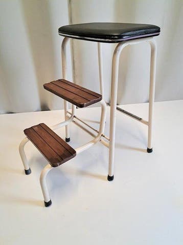 Brabantia - Keukentrapje - Metaal, Hout