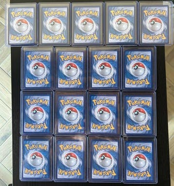 Pokémon - 17 Bulk kaarten - Various sets, Nieuw
