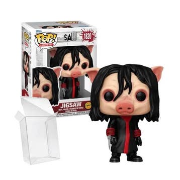 Funko Pop!  SAW - Jigsaw #1820 Limited CHASE Edition, Verzenden